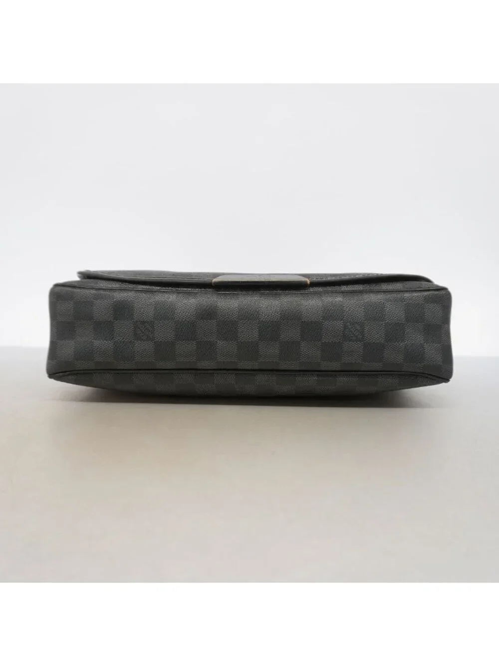 Louis Vuitton Shoulder Bag Damier Graphite Daniel MM Black Gray
